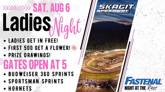 LADIES NIGHT AT THE RACES! SAT - AUG 6