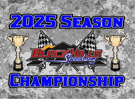 2025 Season Points Championship Night