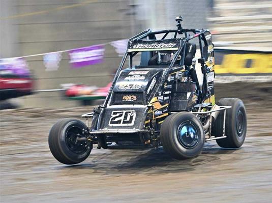 Thornton's first Golden Driller thwarted by motor issues