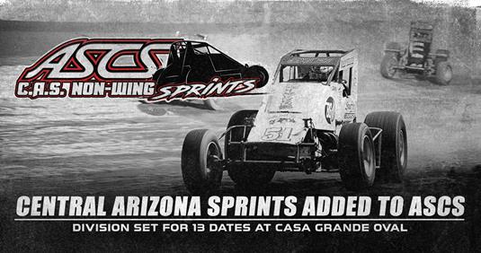 Central Arizona Speedway Places Non-Wing Division Under ASCS Banner
