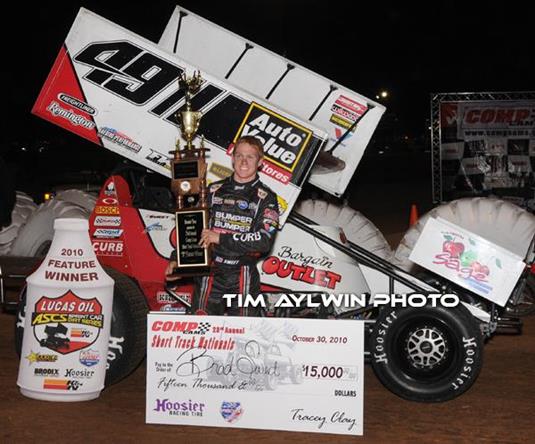 Brad Sweet in the Right Spot for STN Glory Worth $15,000!