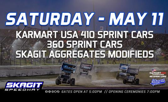 TWO CLASSES OF SPRINT CARS & THE MODIFIEDS SCHEDULED FOR MAY 11