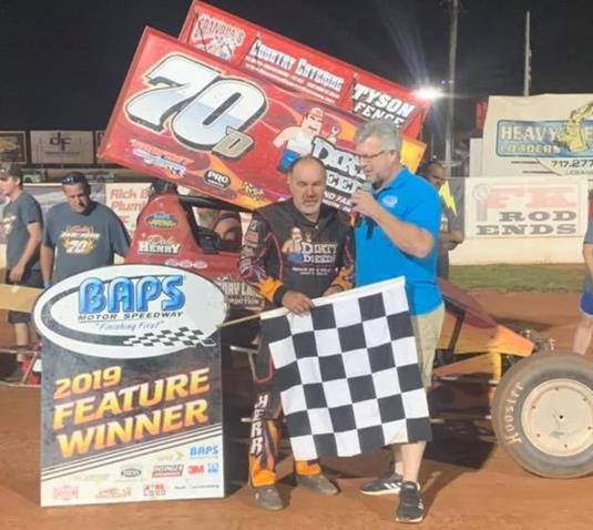 Frankie Herr Races Back to Victory Lane at BAPS