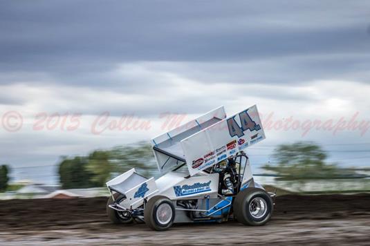 Wheatley on Pace for Top Five with World of Outlaws Before Crash in Chico