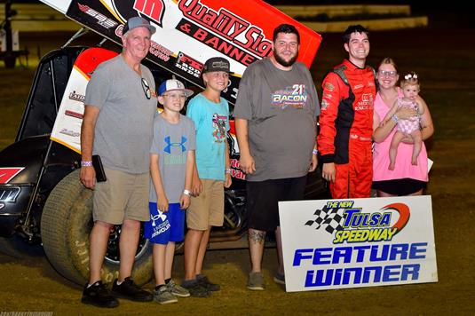 Chance Morton Lands ASCS Sooner Region Win At Tulsa Speedway