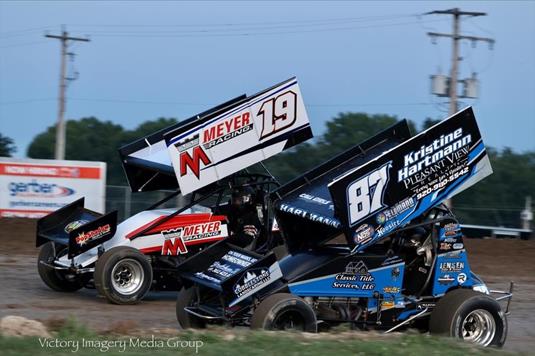 Austin Hartmann bags first IRA heat race win, salvages 16th in Wilmot Founders Night headliner