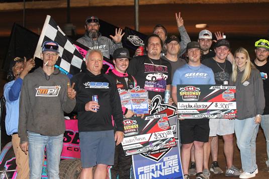 Laydon Pearson Doubles Up In Dirt2Media NOW600 Return To I-44 Speedway!