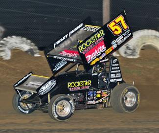 Stewart Powers ROCKSTAR/Makita Sprinter to 6th at Eagle Nationals