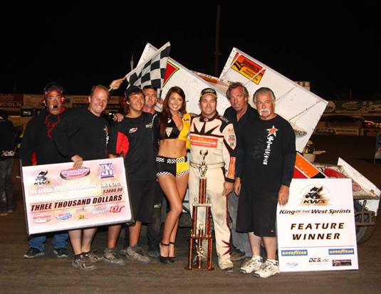 Jonathan Allard races to 3rd KWS victory of the season at Doug Fort Memorial