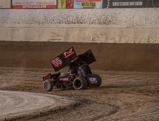 Starks Sweeps 410 Program at Skagit Speedway During Final Competition Before Skagit Nationals Presented by 26 Promotions