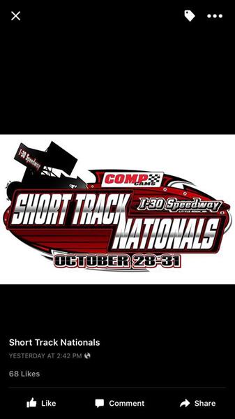 Short Track Nationals Qualifying Nights