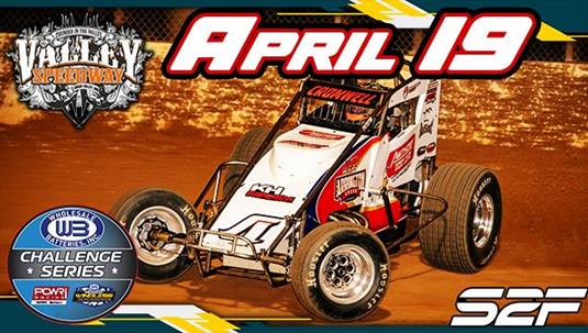April 19: Wholesale Batteries POWRi WAR/MWRA Challenge Series at Valley Speedway