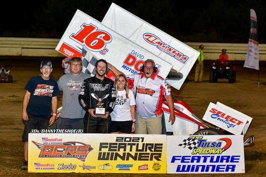 Shebester adapts quickly, wins OCRS feature at Tulsa Speedway