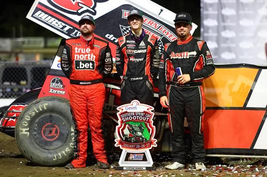 Timms takes Germfree Southern Sprint Car Shootout Crown finale at Volusia