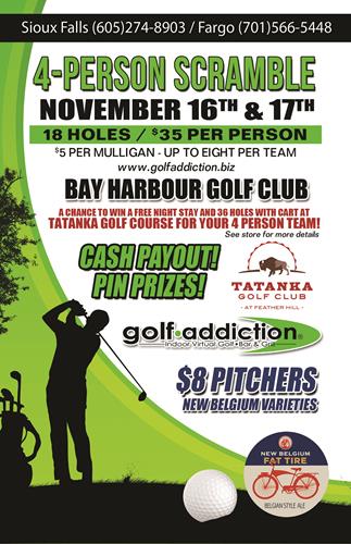 November 4 Person Scramble!