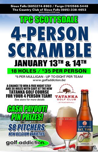 4 Person Scramble!