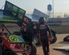 Turning laps at Knoxville Raceway