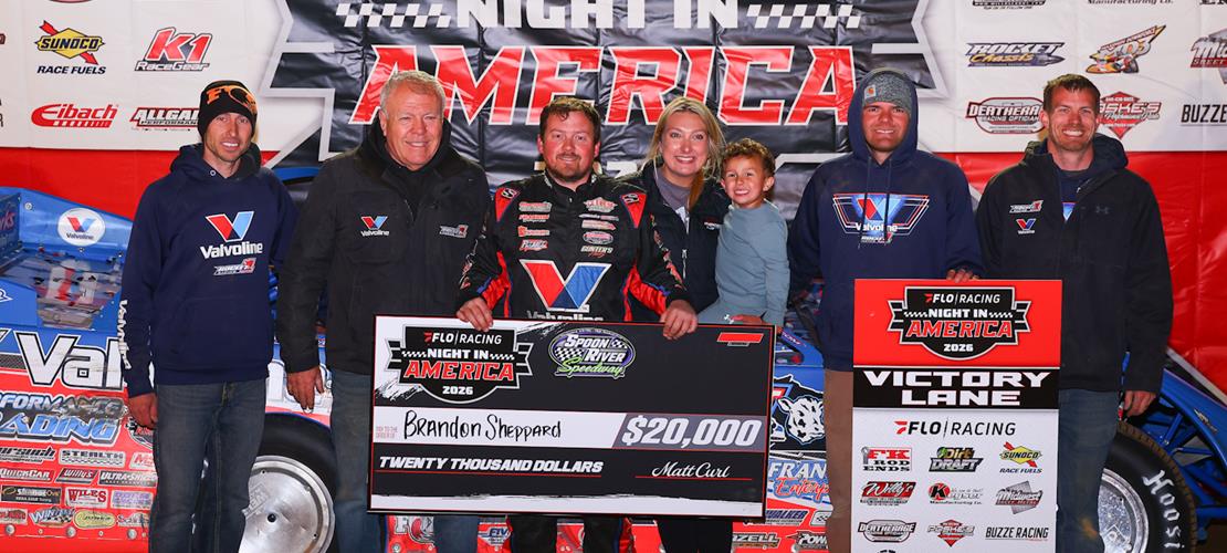 Brandon Sheppard Scores FloRacing Night in America...