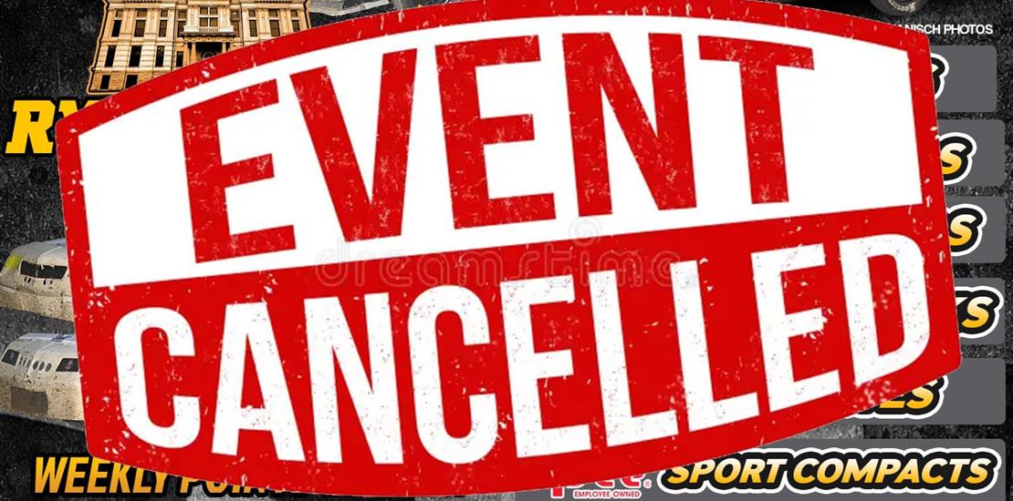 Friday April 10th Races Cancelled