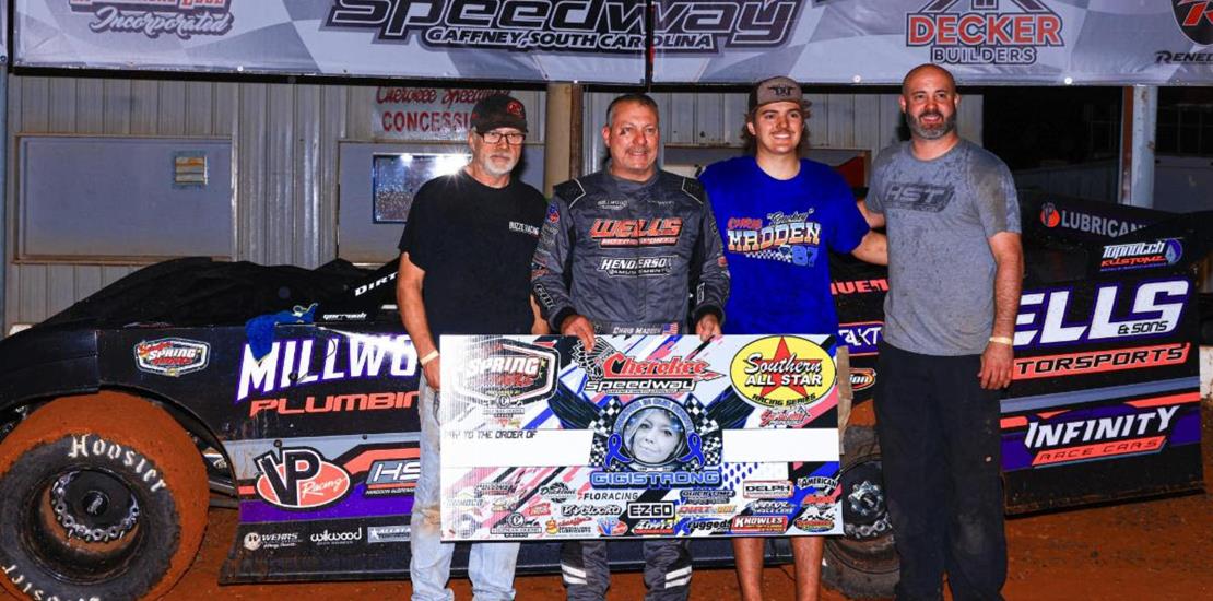 Chris Madde Wins at Cherokee