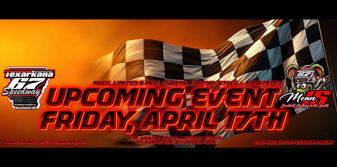 Our next event is Friday, April 17th, 2026