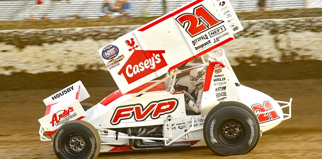 Brown scores top-ten at Eldora, ready to rejoin Ou...