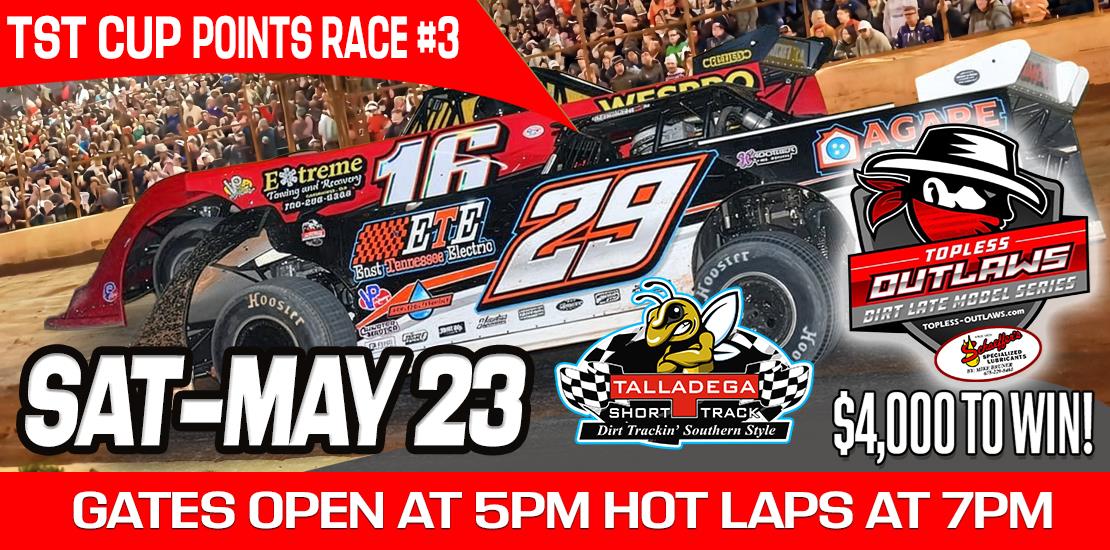 Talladega Short Track | MAY 23rd!