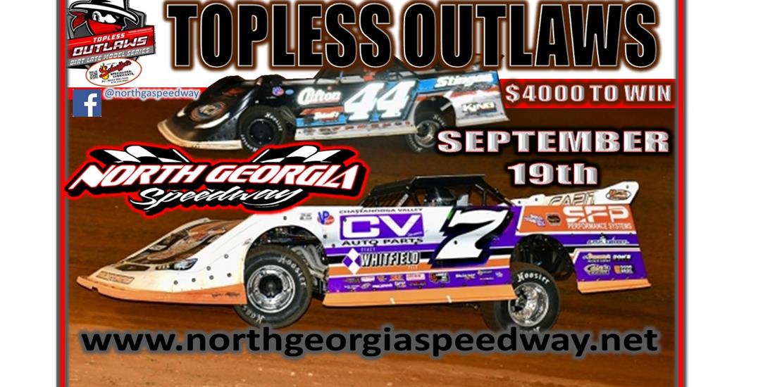 SEPT 19th Topless Outlaws $4000 TO WIN