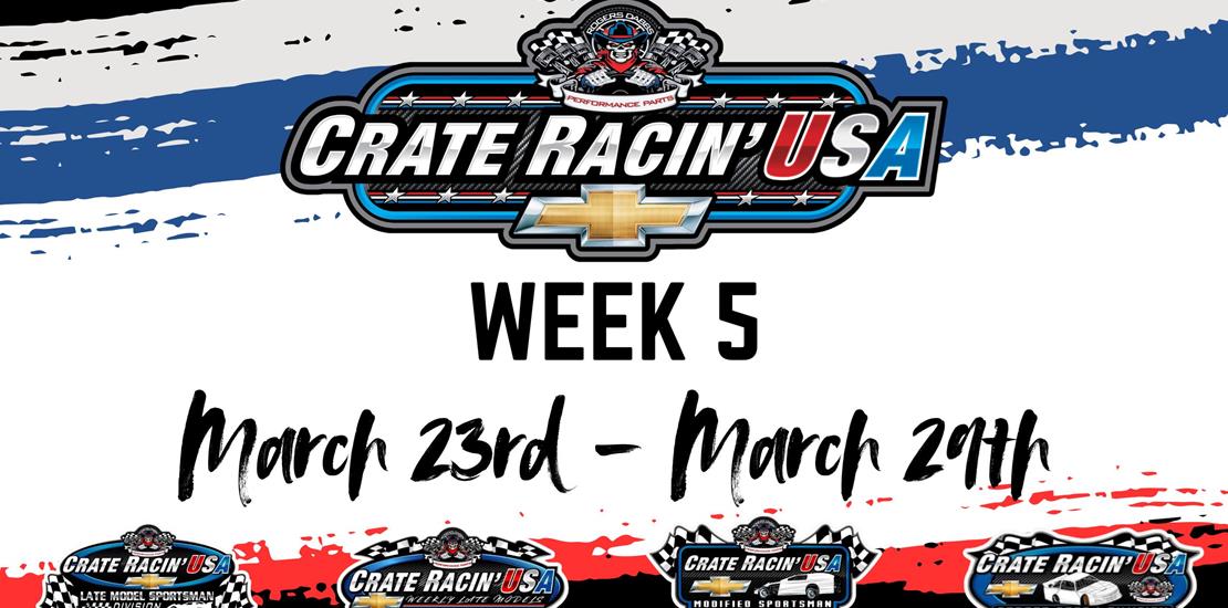 Week Five: CRUSA Weekly Competition Rolls into Wee...