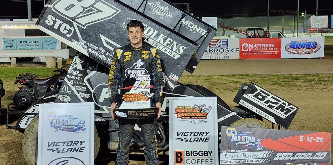 REUTZEL’S RICHES: Aaron Reutzel continues winning...