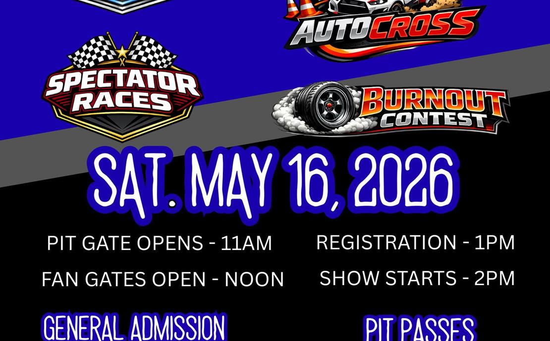 STREET CAR SHOWDOWN SAT MAY 16TH AT DRP