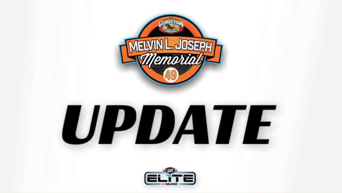 Weather Update: Friday Racing ONLY at Georgetown Speedway this Weekend: Thursday Practice Canceled, Saturday/Sunday Postponed