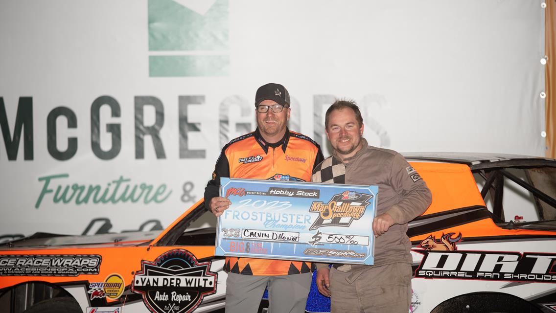 Five winners find Victory Lane at Marshalltown Speedway Frostbuster