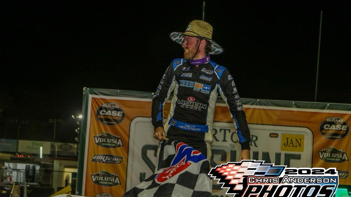 Volusia Speedway Park (Barberville, FL) – Crate Racin&#39; USA Winter Series – Sunshine Nationals – January 18th-20th, 2024. (Chris Anderson Photo)
