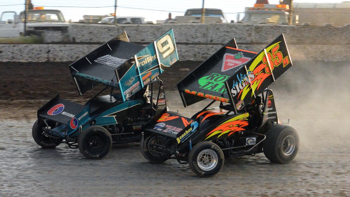 Masse Scores Career-Best Sprint Car Finish at Big Sky Speedway
