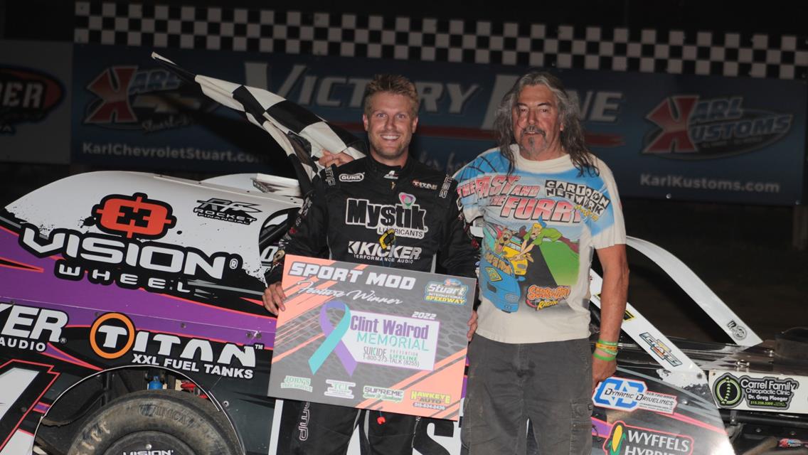 Kaplan Takes Thriller at Clint Walrod Memorial
