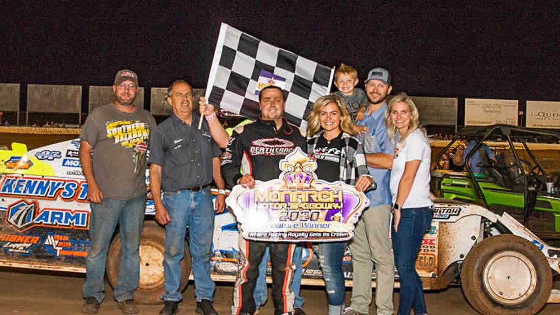 Sanders Tallies Seventh Win of Season at Monarch Motor Speedway