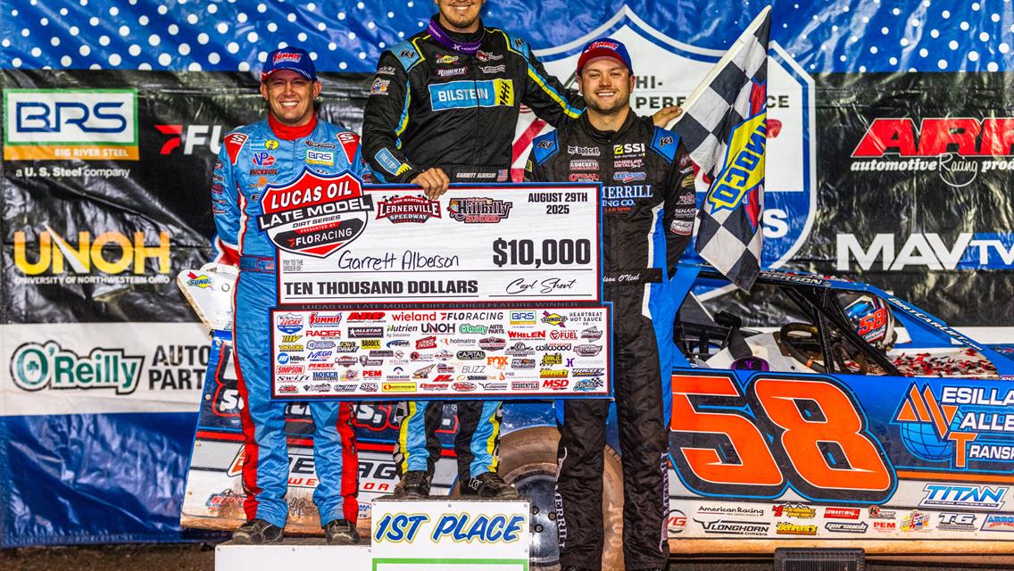 Lernerville Speedway (Sarver, PA) – Lucas Oil Late Model Dirt Series – Hillbilly Hundred – August 29th-30th, 2025. (Heath Lawson Photo)