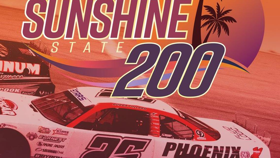 Sunshine State 200 Opener To Run Saturday in Daylight