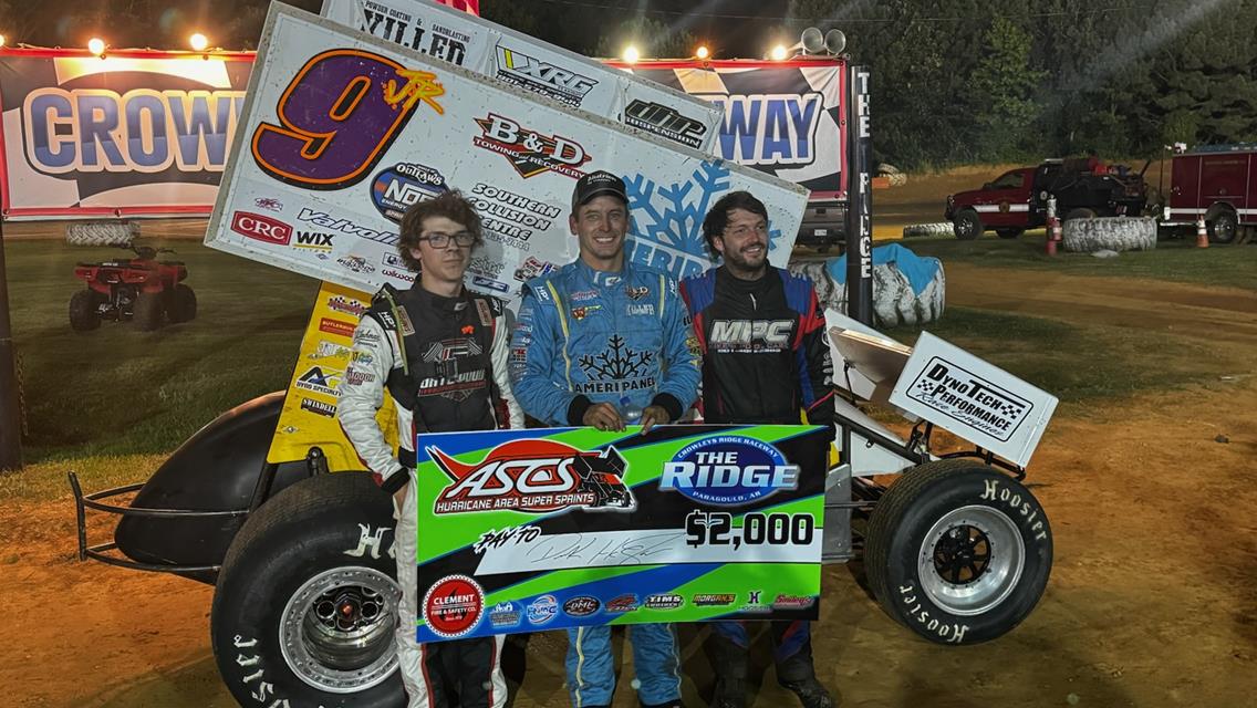 Derek Hagar Leads All At Crowleys Ridge With ASCS Hurricane Area Super Sprints