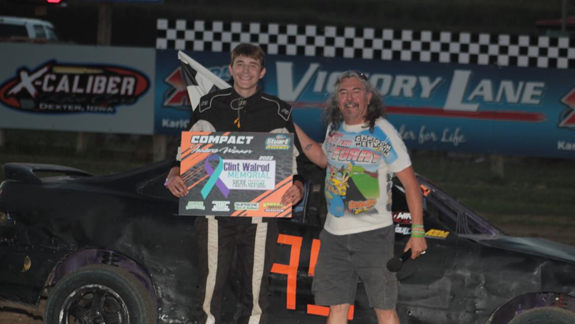 Kaplan Takes Thriller at Clint Walrod Memorial
