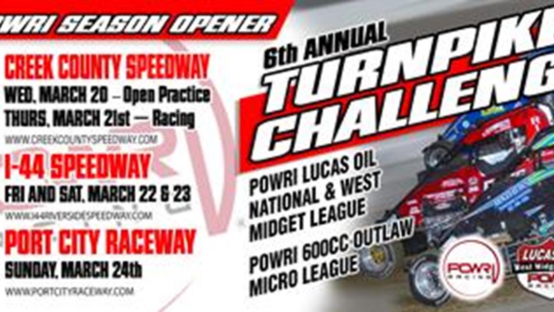 JRR Follows POWRi To Oklahoma For Turnpike Challenge
