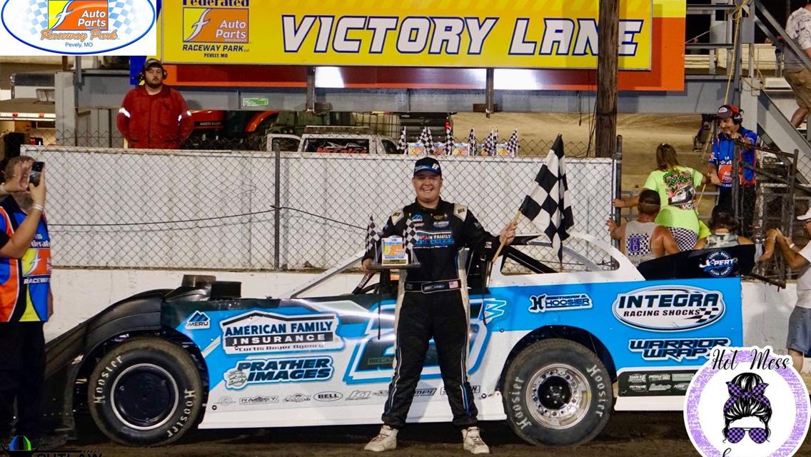 Chevy Boyer, Ryan Hamilton, Ken Schrader, Troy Medley, Lee Stuppy &amp; Matthew Mackey take wins at I-55 Federated Auto Parts Raceway Park!