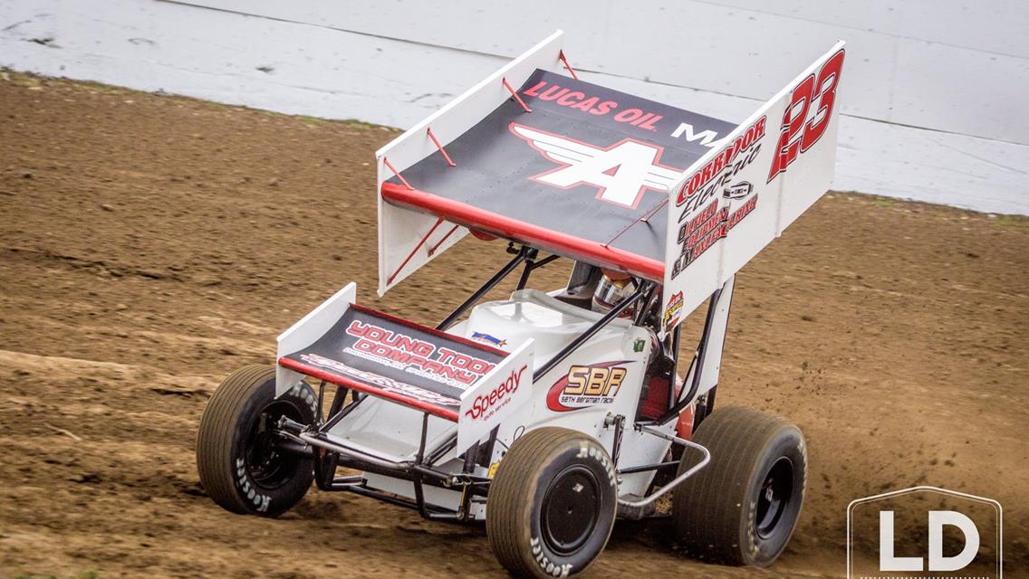 Bergman Back to ASCS National Action Following Top Five at Jackson Motor Speedway