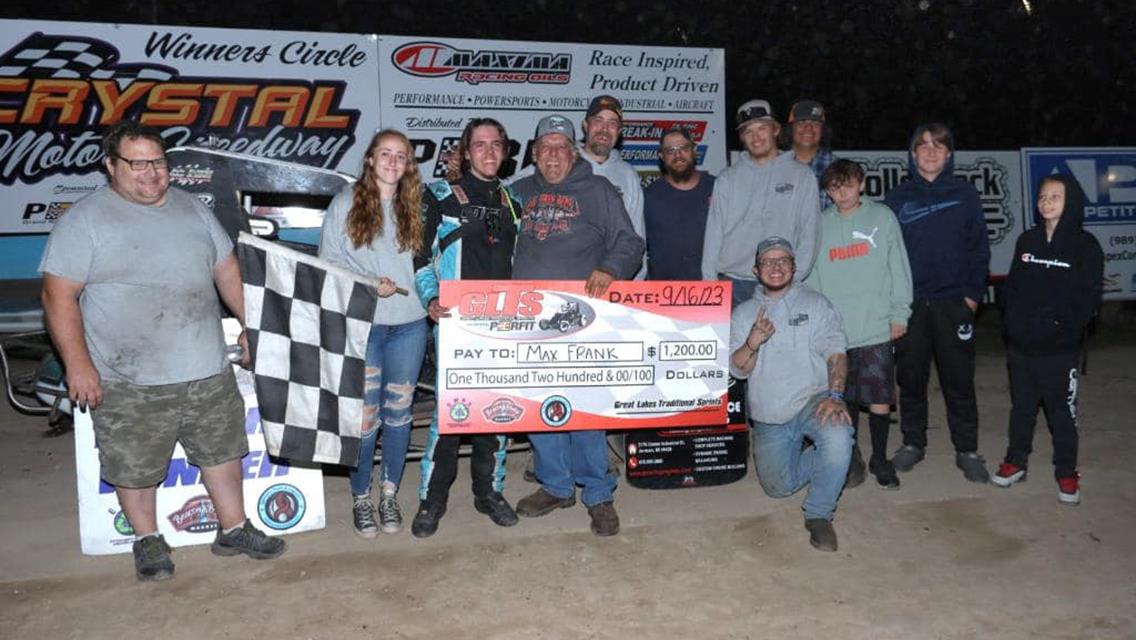 MAX FRANK WINS AT THE SHORT TRACK CHAMPIONSHIP