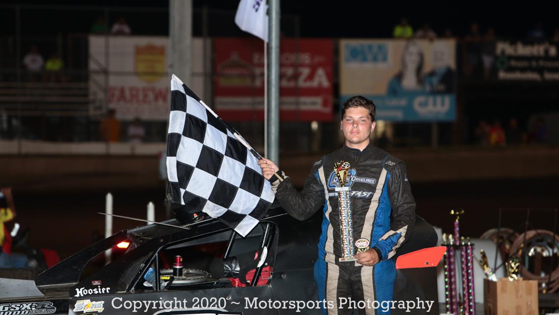 Shryock visits Victory Lane at Boone Speedway