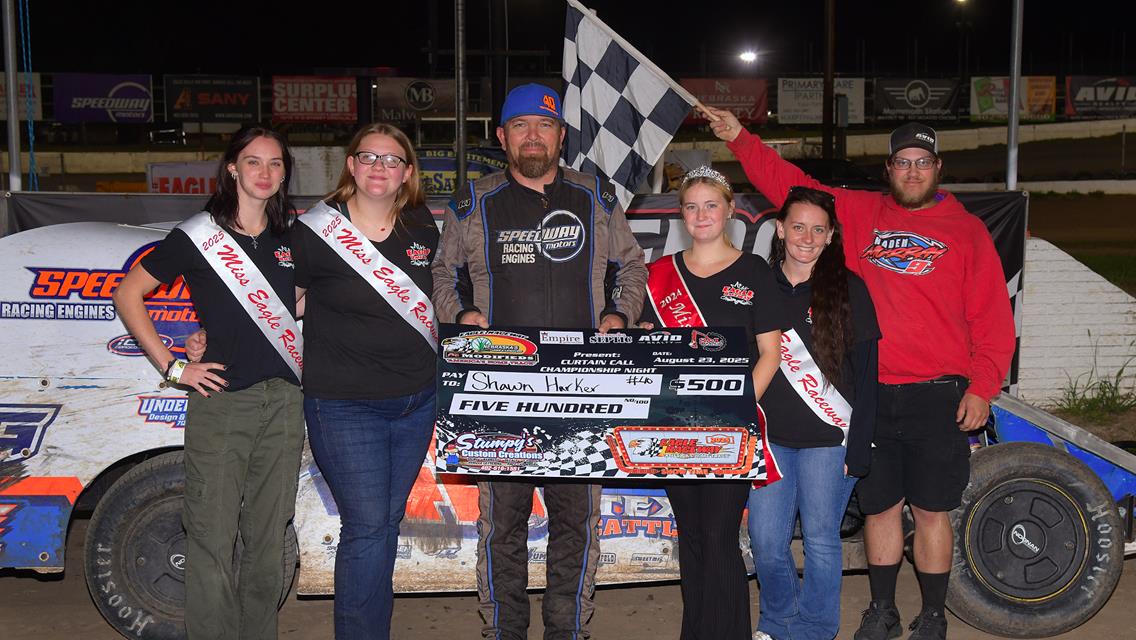 Gullion, Pella, Vanover, Wayman &amp; Harker pick up feature wins at Eagle Raceway's Championship Night presented by Nebraska Septic, Avid Realty, Empire