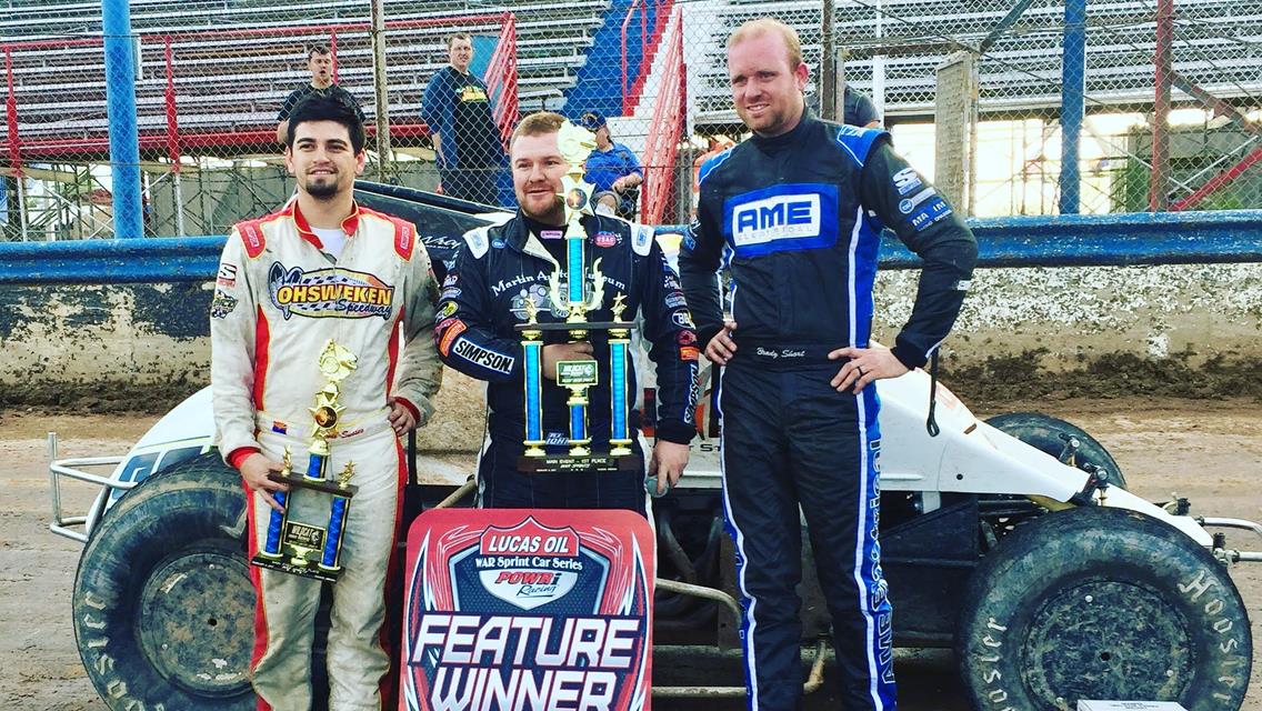 JOHNSON TOPS WILDCAT WAR