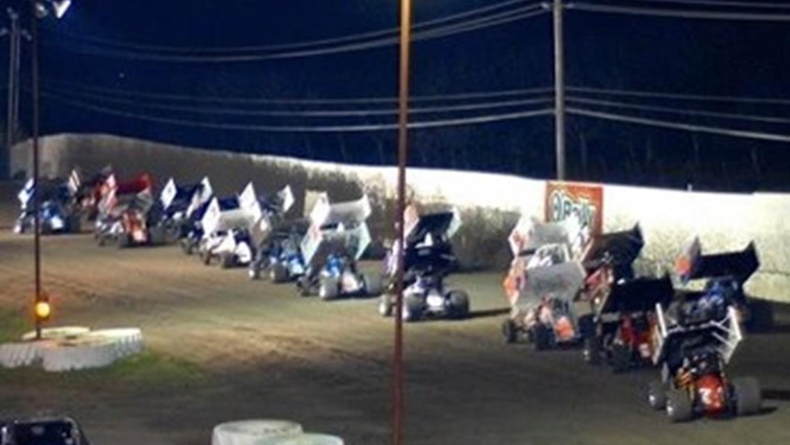 $2,000 to Win 410 Winged Sprint Cars This Saturday