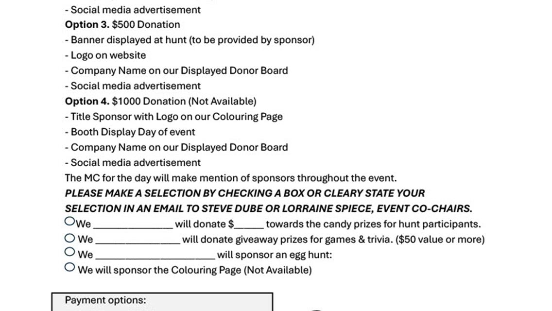 EASTER HUNT RETURNS TO MERRITTVILLE SPEEDWAY